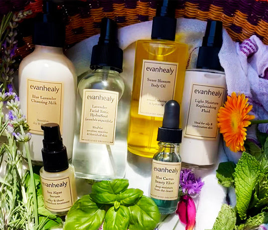 evanhealy Organic Skin Care Products | Natural Skincare Line